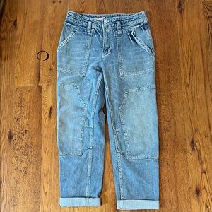 Pilcro Light Blue Ankle Jeans